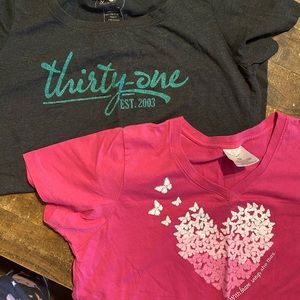 Thirty one consultant t shirts